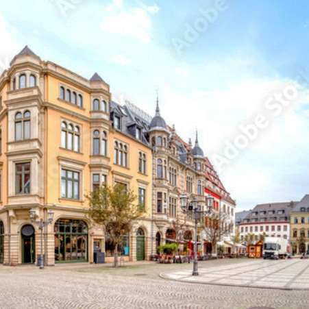 Foto: Gebude Rathaus in Zwickau